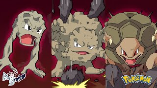 DRAWING GEODUDE GRAVELER amp GOLEM Strength Rock Slide Earthquake  POKEMON [upl. by Parthenia175]