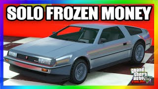 Neu Solo und Easy Frozen Money Glitch in GTA Online [upl. by Nesyt]