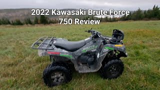 2022 Kawasaki Brute Force 750 Review [upl. by Sale]