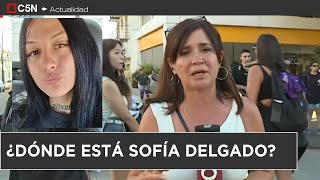 MARCHA por la APARICIÓN con VIDA de SOFÍA DELGADO en SAN LORENZO [upl. by Perkin624]