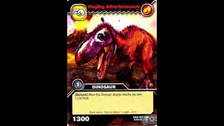 Albertosaurus Roar Dinosaur King Arcade Game [upl. by Downall16]