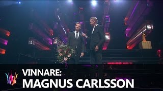 Melodifestivalen 2015  Vinnarintervju med Magnus Carlsson [upl. by Eustache391]