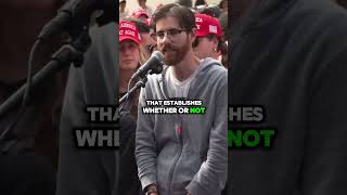 Question about quotDonald Trumpquot has student caught ❓❌✅ charliekirk debate [upl. by Nauqram]