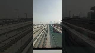 4K TRAVEL HD  DUBAI METRO 😍☺️😉 shorts [upl. by Anerb]