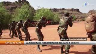 Mali  La mission de formation des soldats a débuté [upl. by Ashil121]