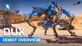 Dux 🕹️🚁 Robot Overview — War Robots [upl. by Georg929]