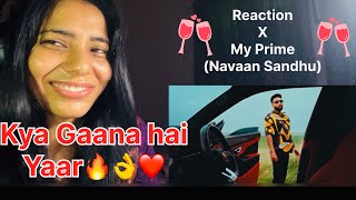 My Prime  Navaan Sandhu  Punjabi Song  ​⁠OneReaction03  Reaction [upl. by Akcinat]