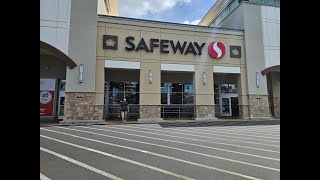 4K Safeway at Waikele Center in Waipahu Oahu Hawaii [upl. by Enenaej830]