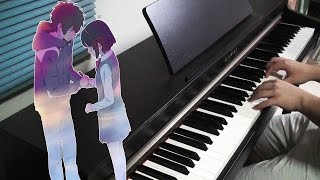 Kimi no Na wa OST  かたわれ時 Katawaredoki on Piano [upl. by Allenrad]