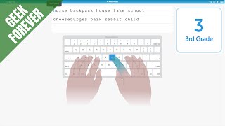 ⌨️Typingcom  3rd Grade Curriculum [upl. by Desmund]