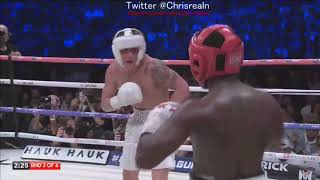 Deji Vs Jake Paul Full Highlights [upl. by Gizela]