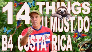 14 Things you MUST do before going to Costa Rica [upl. by Billi]