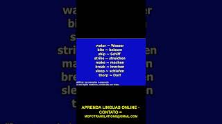 LINGUAS GERMANICAS HISTORIA  APRENDA LINGUAS ONLINE COMIGO  MOPCTRANSLATIONSGMAILCOM [upl. by Tomkins]