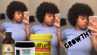 DOO GRO SULFUR 8 CASTOR OIL  for long and thick Natural hair growth Naturalhairstyles [upl. by Elleina639]