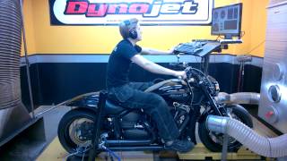 XV1700 Warrior in dyno [upl. by Suirtemed]