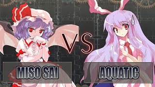 Hisoutensoku Miso Sai Remilia vs Aquatic Reisen FT2  High Level Gameplay [upl. by Darton]