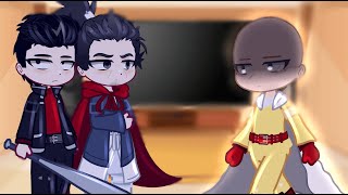 SClass Heroes React To Saitama  OPM  Gacha React [upl. by Nyad955]