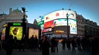 Piccadilly Circus Central Londons Time Square [upl. by Nednal338]