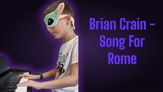 Michele 8 anni suona Brian Crain  Song For Rome piano music [upl. by Albemarle112]