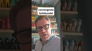 Convergente lichtbundel  NASK weetjes wwwmeneerkramercombegrippen [upl. by Pedaias]