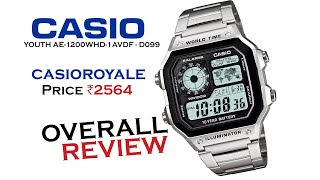 casio AE1200 CASIO D099 Youth casioroyale casio casiowatch [upl. by Eimme670]