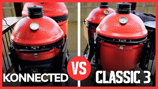 Kamado Joe Classic 3 vs Konnected Joe  An Honest Comparison [upl. by Uaeb]