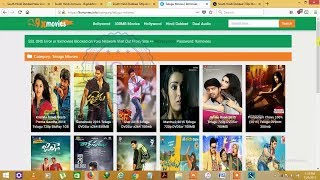 How to Download Latest Bollywood Hollywood hindi dubbed movies best website [upl. by Ayr]