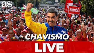 LIVE PRO MADURO VENEZUELA PROTEST ELECTIONS 2024  CARACAS STREETS [upl. by Erdnaed572]