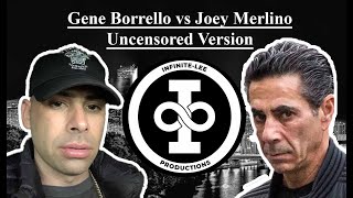 Gene Borrello vs Joey Merlino Uncensored version I Philadelphia and Bonanno Crime Family Associate [upl. by Aslin]