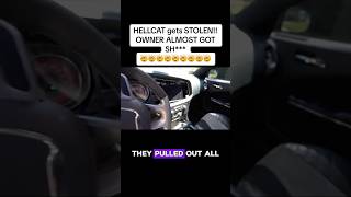 HELLCAT GETS STOLEN OWNER ALMOST SH carsofyoutube hellcat stolen [upl. by Quintie]