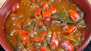 Leckeren Gulasch einfach und selber machen❗ Gulasch Rezept [upl. by Fredenburg]