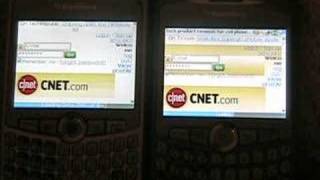 Blackberry 8300 vs 8320 WiFi [upl. by Elahcim]