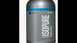 بروتين ايزو بيور زيرو Isopure Zero Carb [upl. by Ynolem]