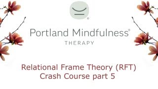 Relational Frame Theory RFT Crash Course pt 5 [upl. by Rfinnej867]