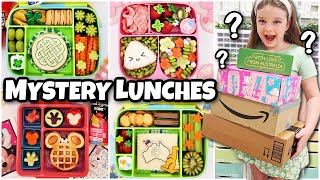 Making LUNCHES from Mystery Boxes  Bunches of Lunches [upl. by Giesser910]