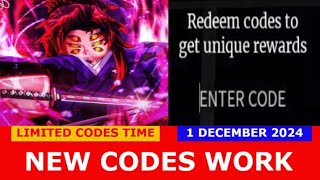 NEW CODES UPDATE 2 Slayer Online ROBLOX  DECEMBER 1 2024 [upl. by Ueihttam]