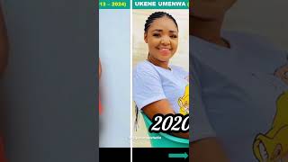 Ukene Umenwa Through The years 2015  2024 shorts shortsviral nollywood ekeneumenwa [upl. by Aihsrop]