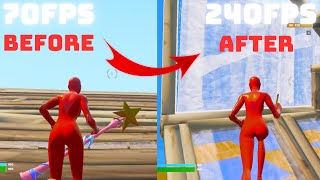 The Secret To Higher FPS In Fortnite PC Settings [upl. by Orling]