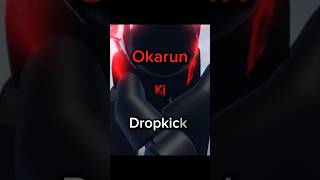 Okarun kj dropkick🔥💀roblox battlegrounds kj tsb [upl. by Mickelson]