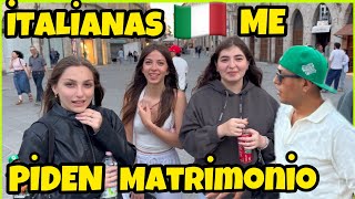 ITALIANAS 🇮🇹 me piden MATRIMONIO comico lucky [upl. by Risley799]