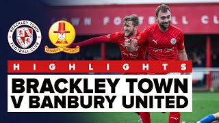 HIGHLIGHTS Brackley Town 31 Banbury United  Monday 1st January 2024 [upl. by Otis]