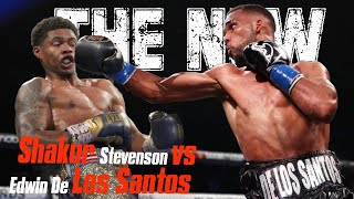 Shakur Stevenson vs Edwin De Los Santos  Full FIGHT HIGHLIGHTS  BOXING FIGHT ANALYSIS [upl. by Toile]