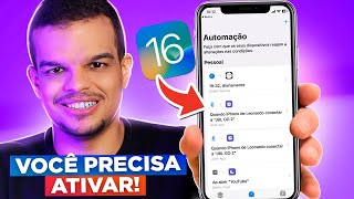 AUTOMAÇÕES no iPhone ⚡️ usar 2 delas MUDOU a vida útil da bateria [upl. by Eirrab]