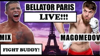 Bellator Champions Series Paris Mix Vs Magomedov  Live Stream Full Fight Companion [upl. by Macdonell225]