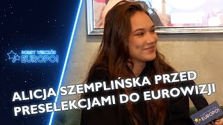 Alicja Szemplińska o powrocie na Eurowizję quotPosłuchałam intuicjiquot  Eurowizja 2023 [upl. by Oaht]