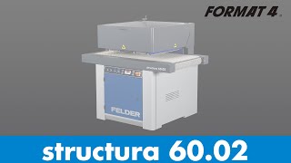 Format4® structura 6002  Bürstmaschine  Felder Group [upl. by Thenna]