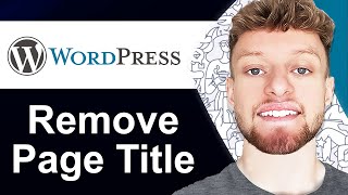 How To Remove Page Title in WordPress Step By Step [upl. by Fast]