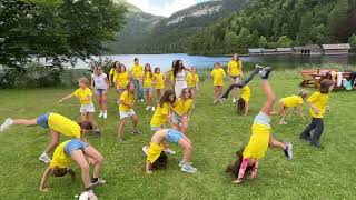 Salsa Choke Latin Dance Kids Feriencamp 2024 [upl. by Rolfston]