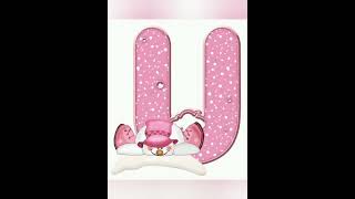 Beautiful U letter whatsapp dp alphabet whatsappdp [upl. by Grover641]