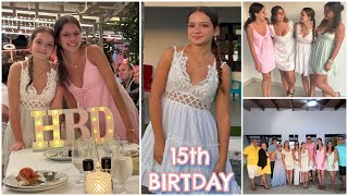 Celebrating 🥳 Emilys 15th Birthday in ARUBA  VLOG1770 [upl. by Izaak]